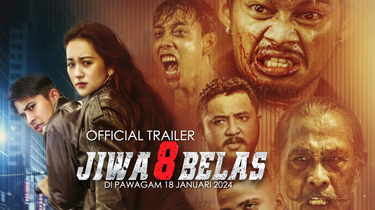 JIWA 8 BELAS | OFFICIAL TRAILER | DI PAWAGAM 18 JANUARI 2024 #JIWA8BELAS