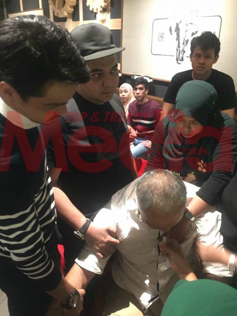 [GAMBAR] Bapa Syafiq Kyle Dikejarkan Ke Hospital Selepas Rebah