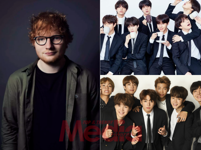 #MHglobal Super Teruja, Bila Ada Kata Ed Sheeran Mengaku Ada Buat Lagu Untuk BTS?