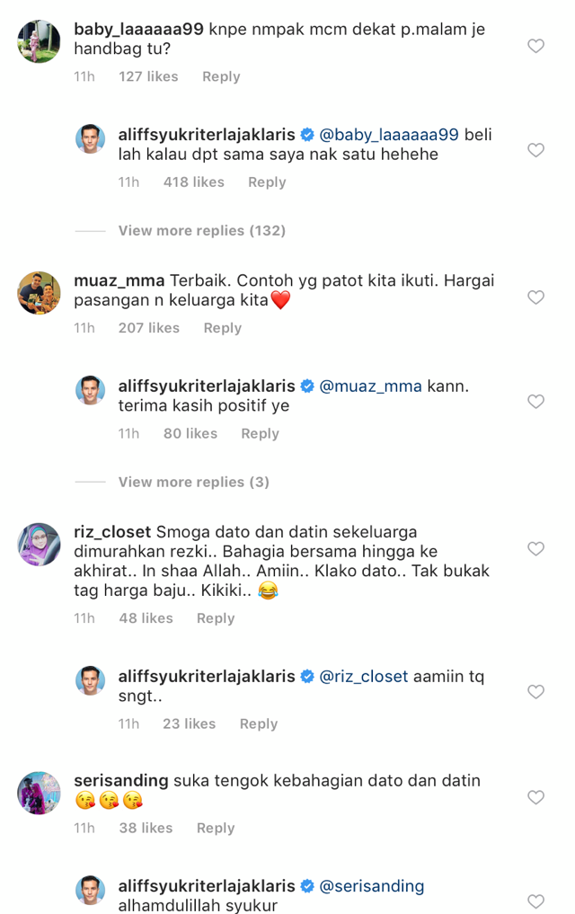 &#8220;Alah&#8230;Malas Betullah Drama Instagram ni,&#8221; &#8211; Datuk Aliff Tanya Fasal Hadiah Beg Jenama Mewah, Datin Shahida Pula Selamba Kasi Respon Ini!