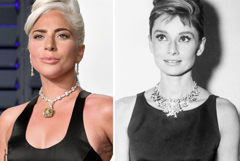 Hanya 3 Kali Dipakai Di Publik Dalam 141 Tahun Sejarahnya, Lihatlah Gemerlapan Kalung Berlian USD30 Juta Lady Gaga!