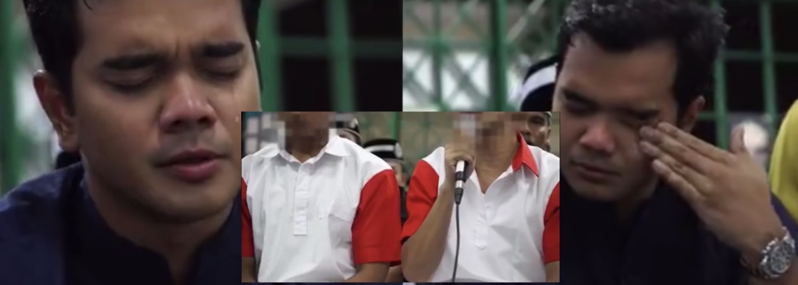[VIDEO] Sebak..Menitis Air Mata Alif Satar Pabila Penghuni Tirai Besi Mengalunkan Takbir Raya