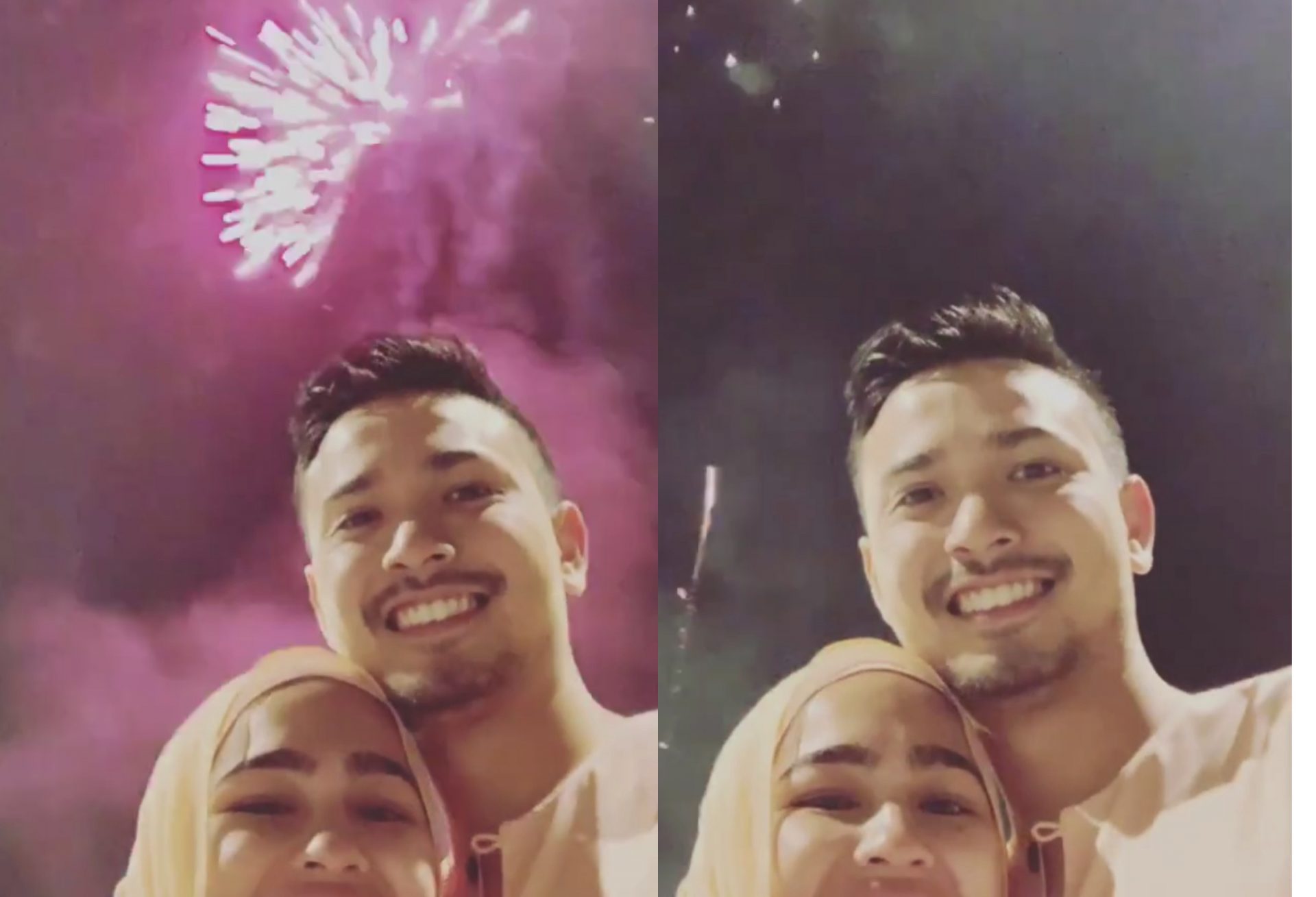 [VIDEO] Elfira Sambut ‘Birthday’ Suami, Siap Rai Dengan ‘Fireworks’ Depan Rumah. Meriahnya!