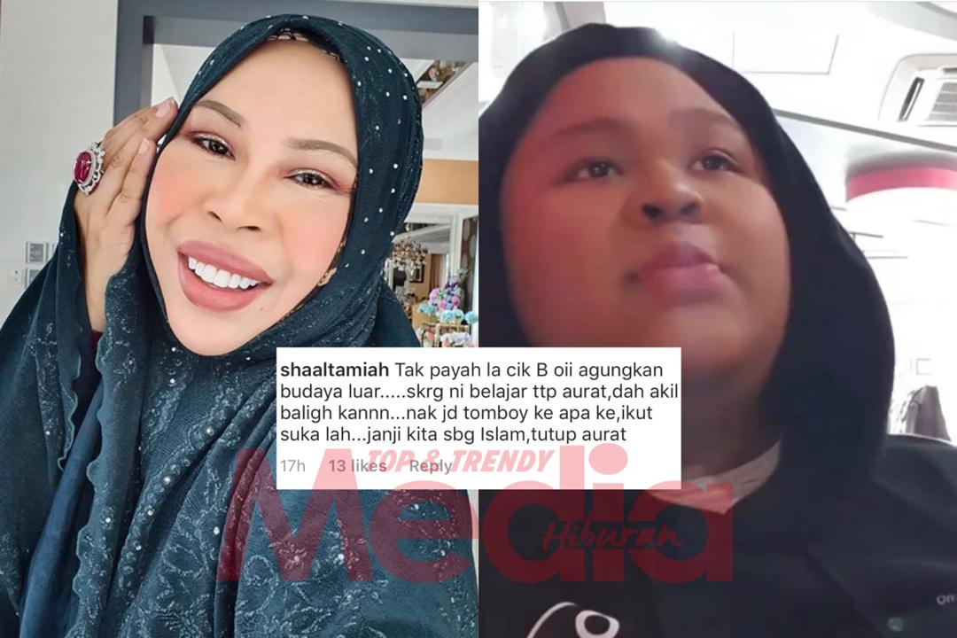 Cik B Menyanyi Rap, Netizen Minta Datuk Vida Didik Anak Cara Islamik