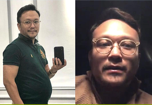 “Esok Lusa Hilang Lah Lemak Ni,”- Shaheizy Sam Tak Segan Pun Payung Perut Boroi, Siap Selfie! 