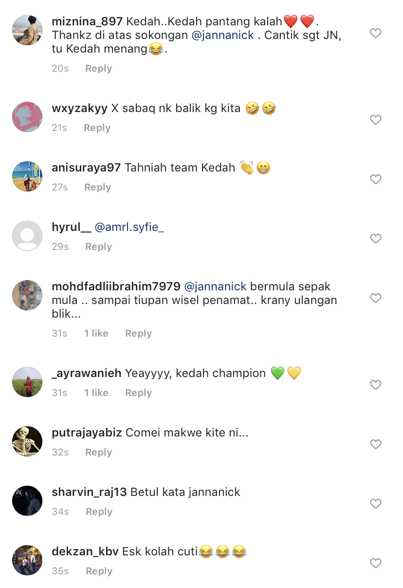 &#8220;Alhamdulillah, Kita Menang!&#8221;, &#8211; Kedah Juara Piala FA 2019, Biar Jasa Jadi Kenangan Kata Janna Nick!