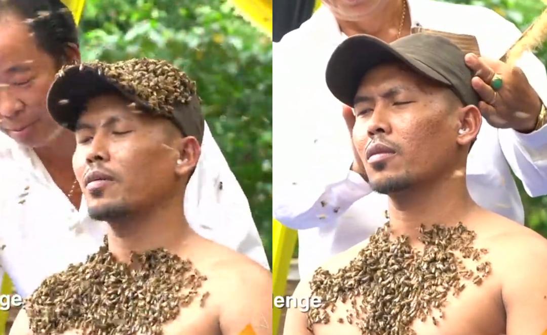 [VIDEO] Gerun! Shuib &#8216;Rela Hati&#8217; Dihurung Lebih 250,000 Lebah, Berjaya Catat Nama Dalam Malaysia Book Of Records