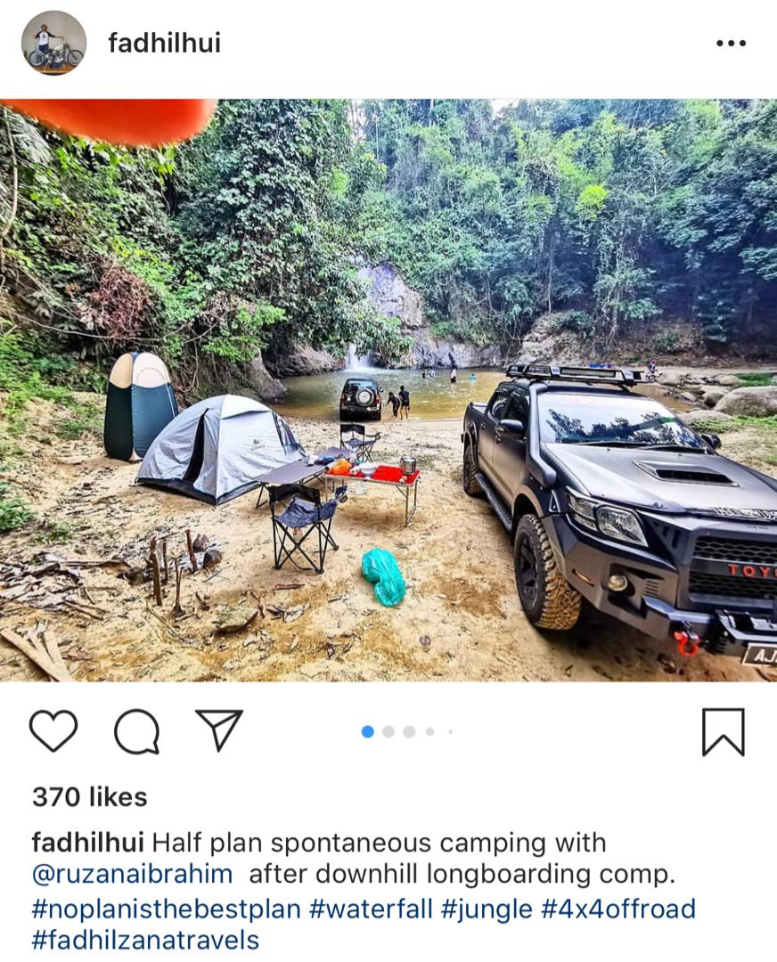 [GAMBAR] Camping Di &#8216;Hidden Place&#8217;, Ini Cara Pelakon 30 Pesanan Suara, Ruzana Ibrahim Isi Masa Sama Suami, BBQ Erat Kasih Sayang