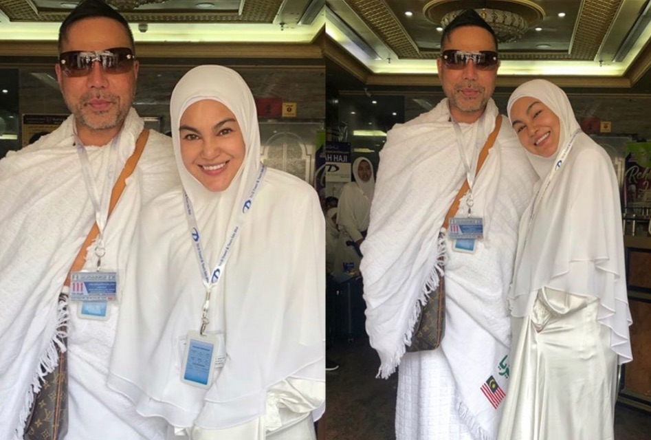 “Pertama Kali Nampak Umie Post Dengan Lovely Husband,” – DS Umie Aida Kongsi Foto Sama Suami Di Mekah