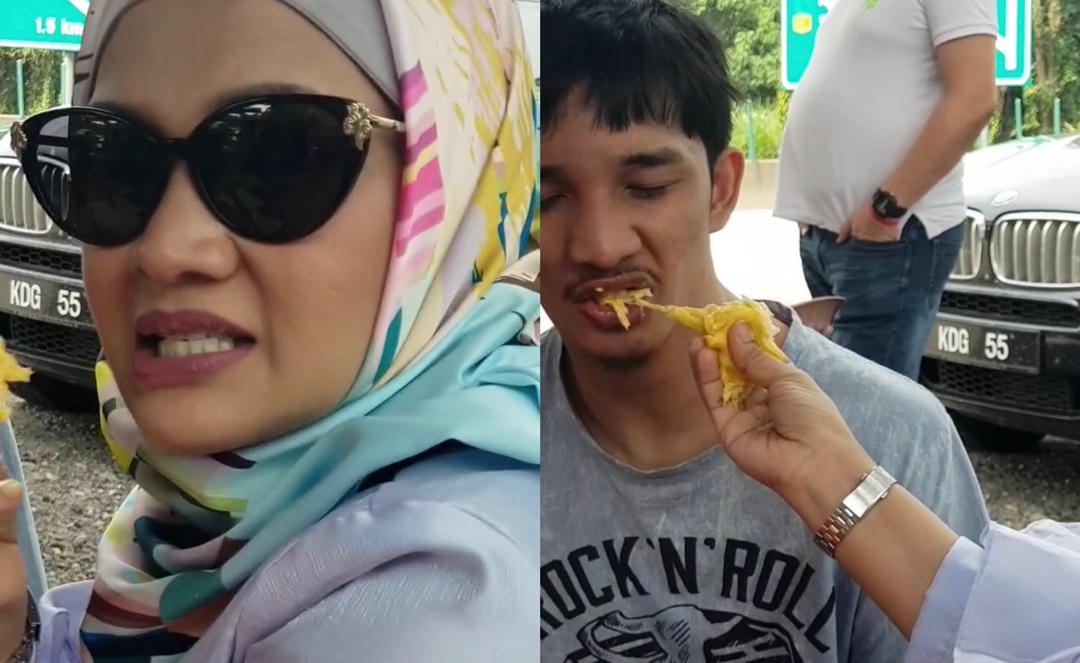 [VIDEO] “Macam Nak Termuntah Jer Bau Durian,”- Zarina Zainuddin Kongsi Pertama Kali Anak Makan Buah Durian