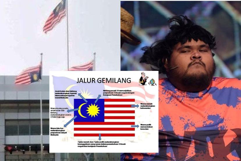 “Ibarat Hari-Hari Pakai Seluar, Takkan Lupa Pula Sarung Seluar Kat Kepala,” – Giliran Abam Bocik Komen Jalur Gemilang Kibar Terbalik