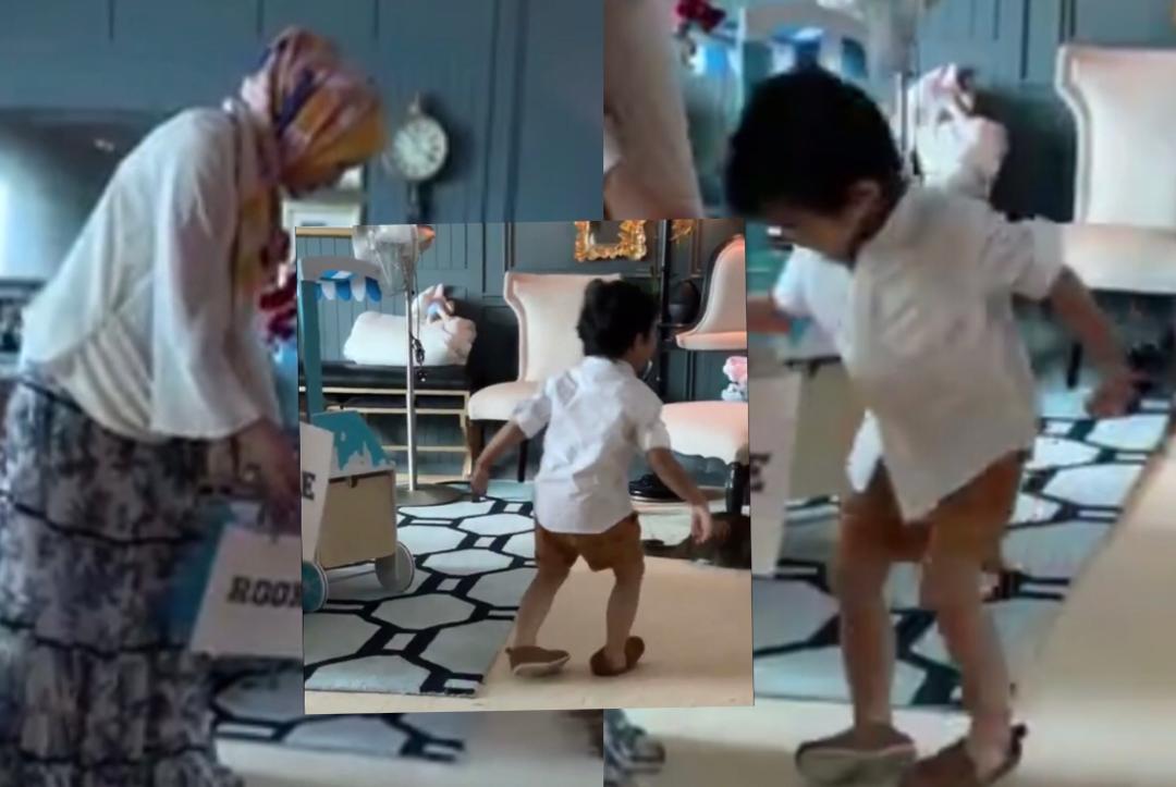 [VIDEO] Gara-Gara Tidak Mahu Pijak Karpet, Yusuf Iskandar Jalan &#8216;Senget&#8217;. Ramai Terhibur!