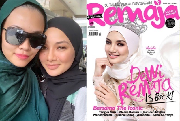 Syatilla Melvin Rakam Foto Sama Neelofa, “Banyak Yang Dah Berubah Dan Merubah.” Terkenang Zaman Dewi Remaja 9 Tahun Lalu