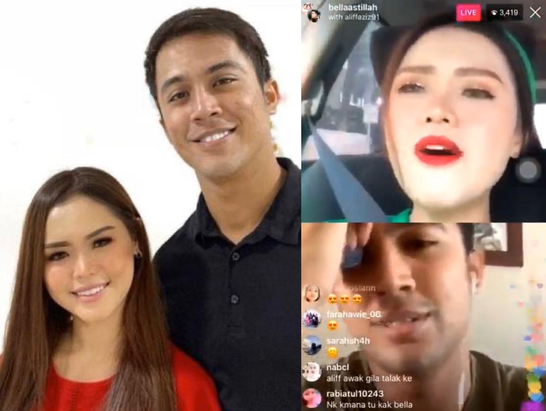 “Makin Menyampah Tengok,”- Bella Astillah Live IG Bersama Bekas Suami, Netizen Kata Sengaja Cari Perhatian?