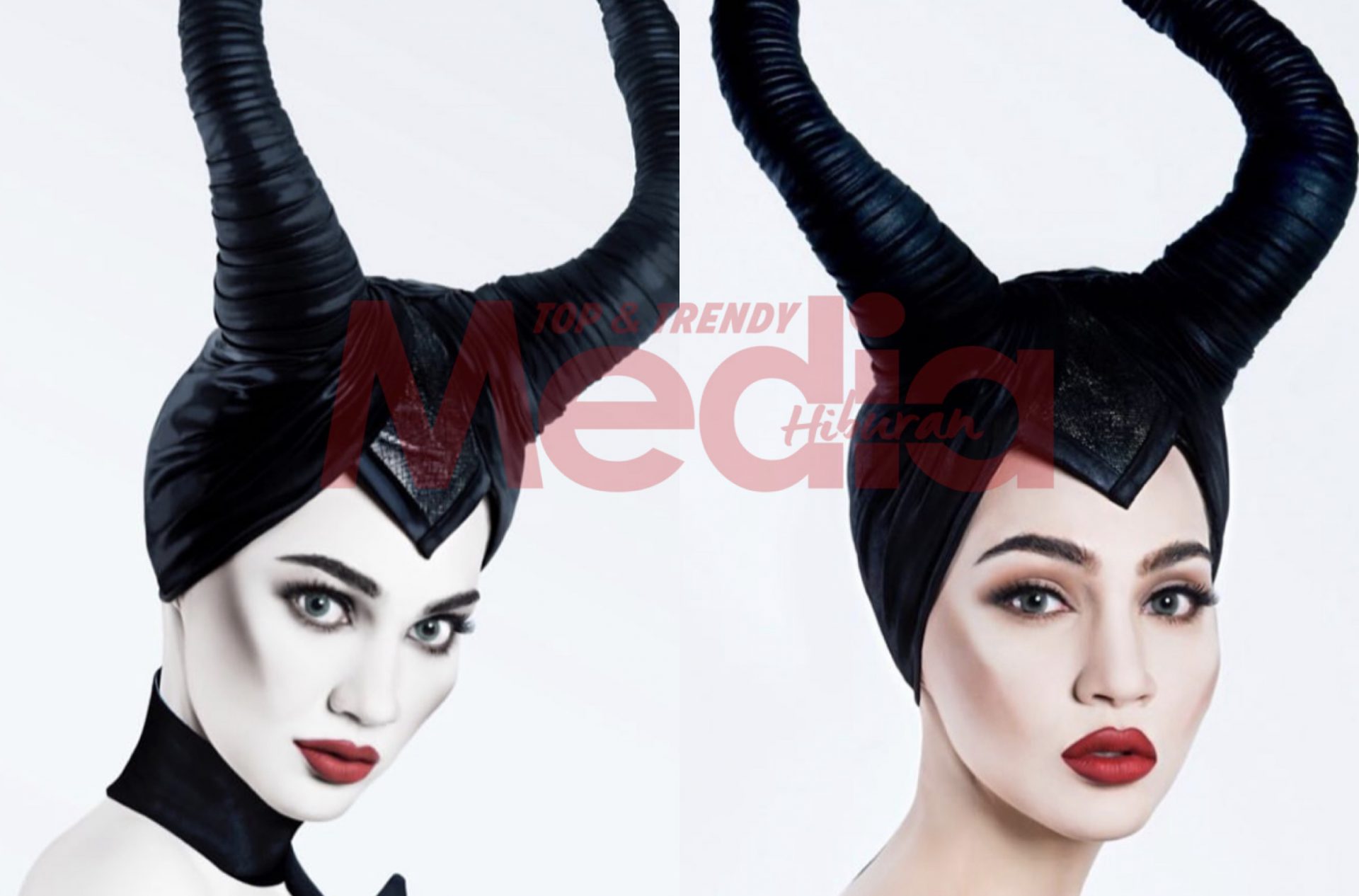 Pakai ‘Tanduk’ Maleficent, Peminat Pakat Gelar Nadia Brian ‘Angelina Jolie Malaysia’!