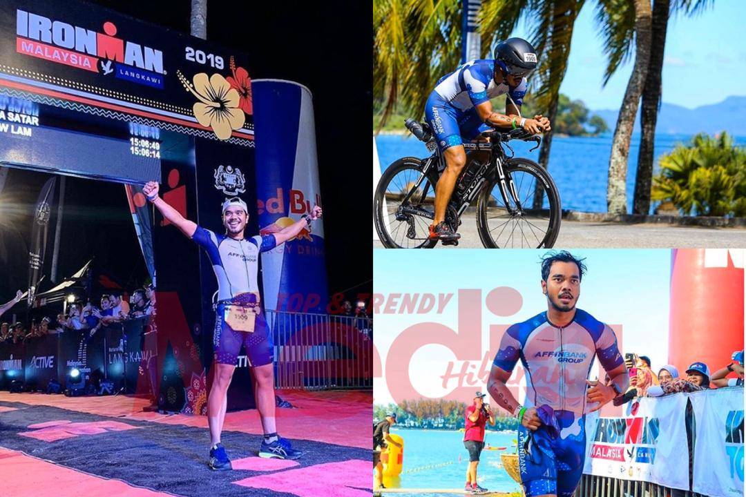 “Leher Rasa Macam Pedih Terbakar Kena ‘Love Bite’ Jelly Fish Kat Leher,” – Alif Satar Dedah Momen Mencabar Di Ironman Langkawi 2019