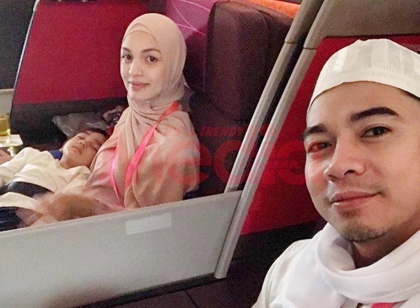 “Pendosa Ingin Ke Mekah,” – Amar, Amyra Berlepas Ke Tanah Suci Tunai Umrah