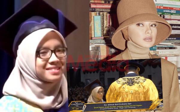 Graduan UUM Raih Anugerah Pelajaran Diraja, Ini Reaksi Neelofa!