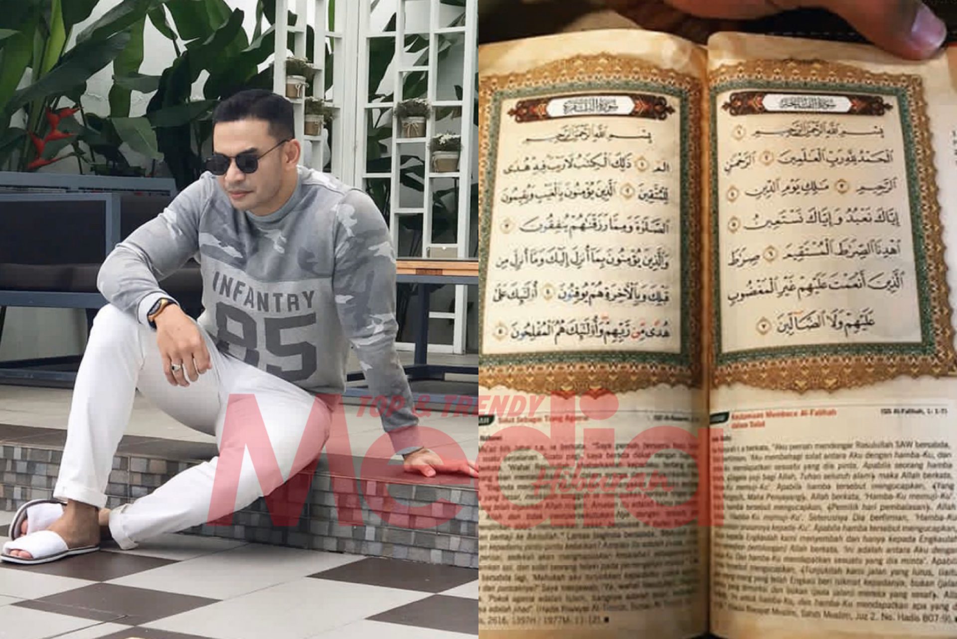 “Baca Al-Quran Bukan Nak Kata Kita Ni Baik,” – Norman Hakim Ulang Khatam Al-Quran, Bukan Tunjuk Baik Tapi Banyak Dosa