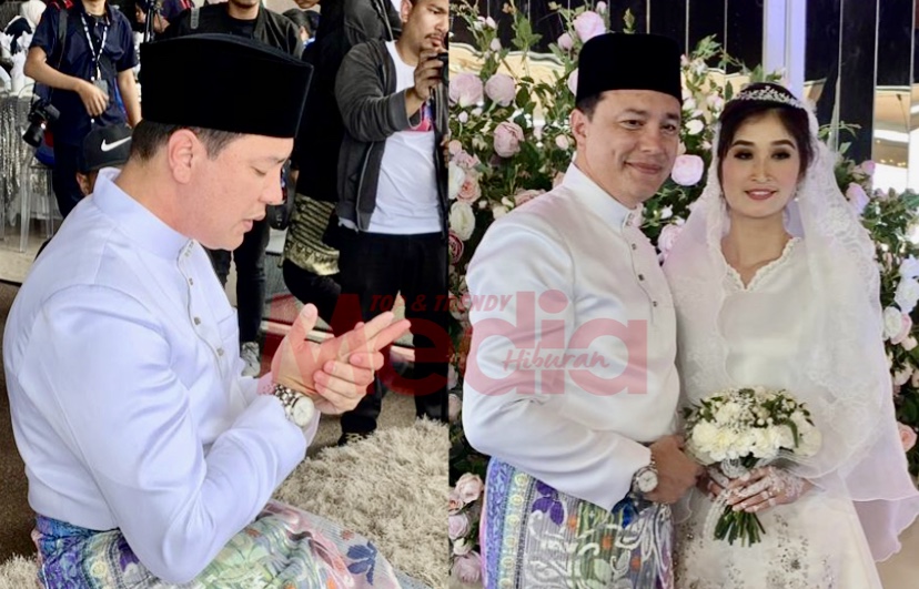 Tahniah! Dengan Sekali Lafaz, Datuk Seri Eizlan Yusof Selamat Bergelar Suami