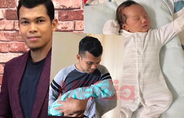 Genap 7 Hari Lahir, Fakhrul UNIC Dedah Wajah Penuh & Nama Anak. Beri Nama Muhammad Ayyash