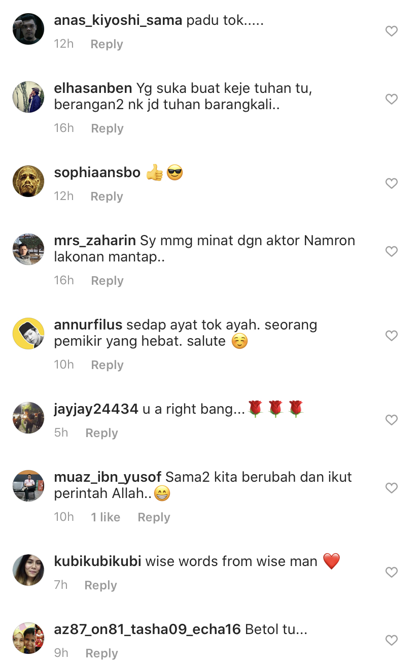 “Jangan Hina Orang Huduh,” – Namron Tegaskan Jangan Asyik Beri Hukum, Kita Bukan Tuhan!