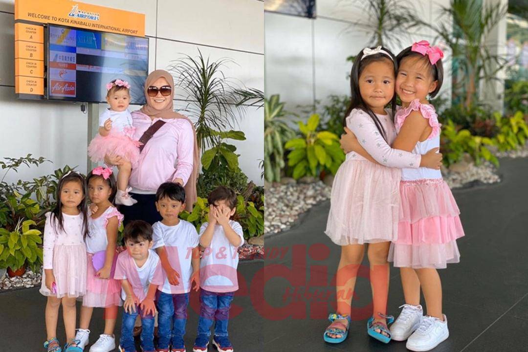 “Jenna &#038; Niza Tak Lepas Berpimpin Tangan,” &#8211; Mulianya Hati! Zizie Izette Bawa Anak Angkat Jumpa Kembar, Mahu Jadikan Sebagai Kembar Terbahagia