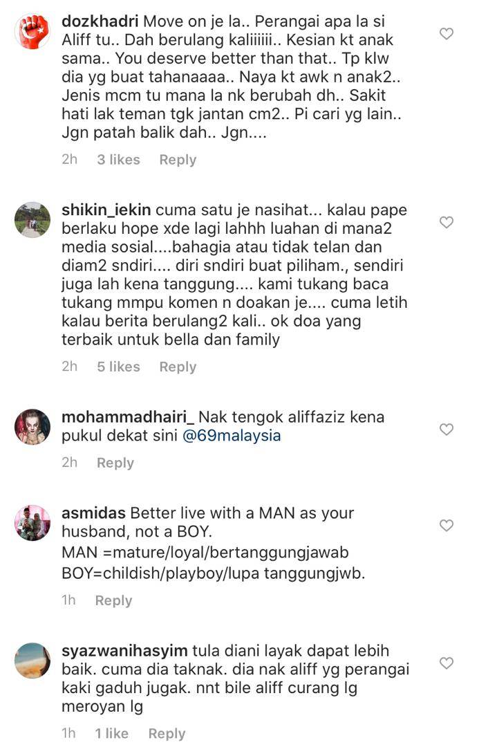 Bella Astillah Sedia Terima Aliff Aziz,Netizen Beri Reaksi