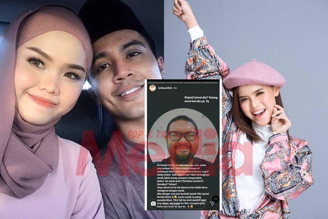 “Saya Deserve Ke Tak Deserve Ke Takde Kena Mengena Dengan Awak,” – Diserang Netizen Gara-Gara Kembali Berbaik Dengan Aliff Aziz, Bella Astillah Sekolahkan Netizen