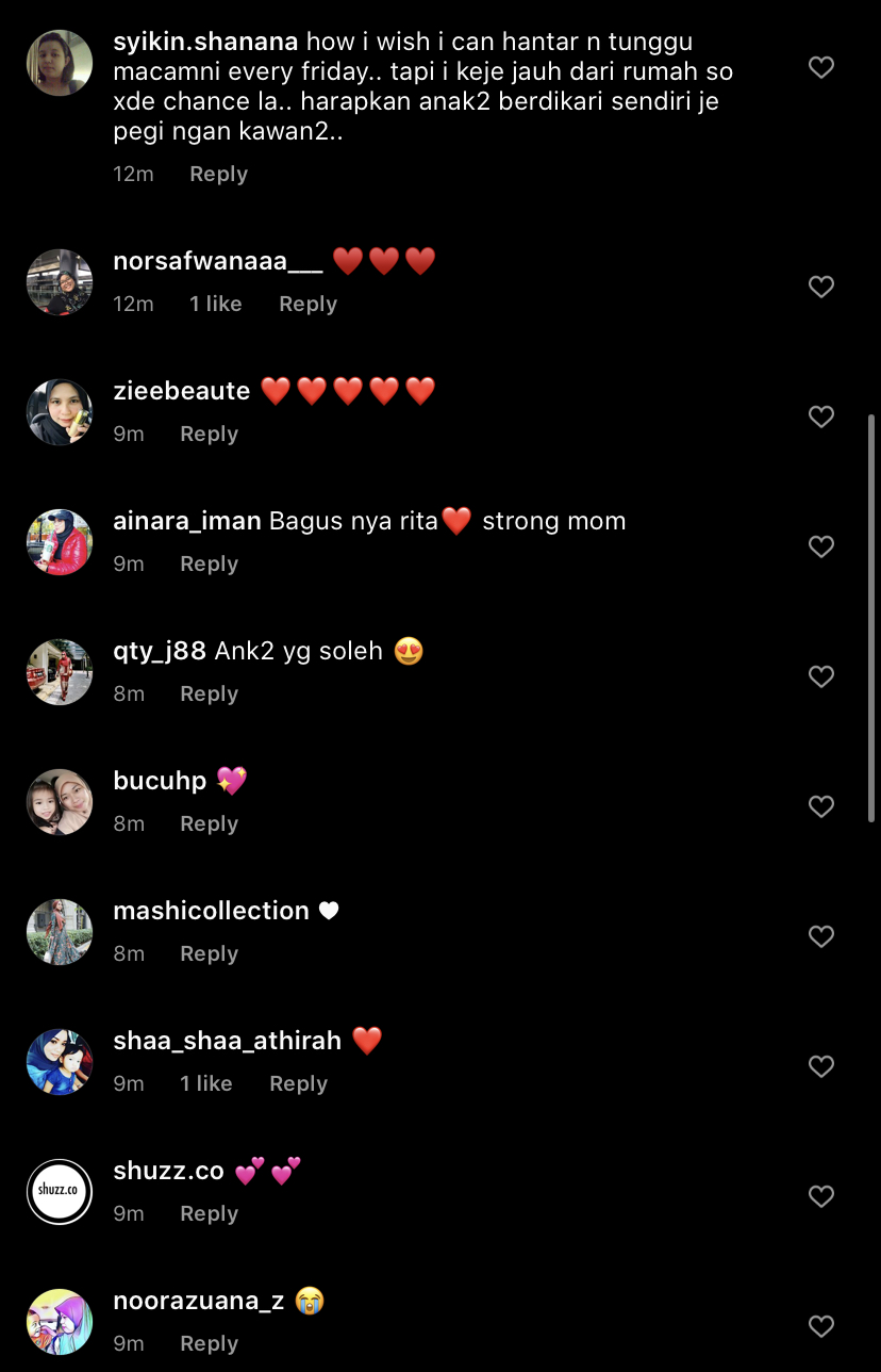 “Berdikarinya Anak Dari Kecil,” – Bekalan Akhirat, Rita Rudaini Cerita Akan Tunggu & Hantar Anak Selagi Ada Hayat