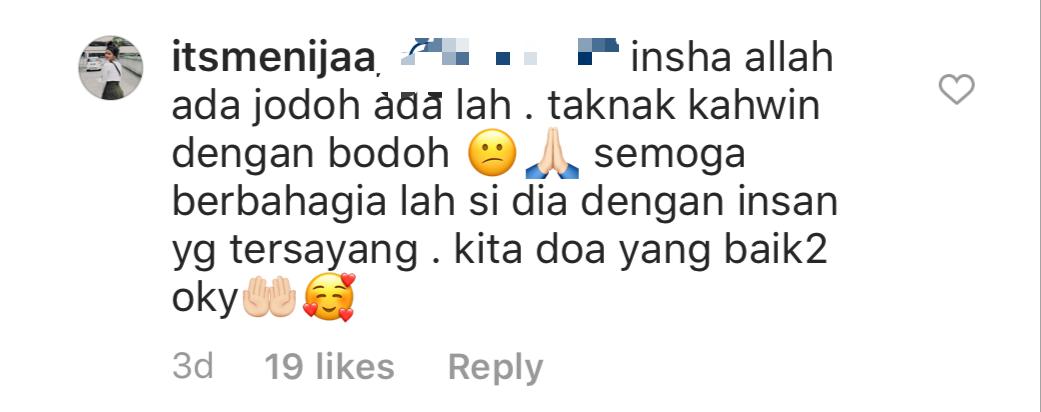 &#8220;Ada Jodoh, Adalah&#8230;Tak Nak Kahwin Dengan Bodoh,&#8221; &#8211; Awek Cendol Doa Bekas Kekasih Hidup Bahagia Bersama Isteri