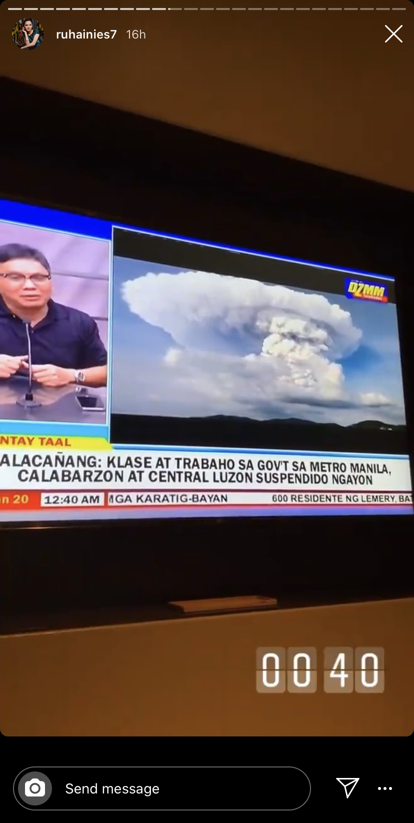 “Saat Akhir, Harga Pun Mahal Mencecah RM15,000,” – Terkandas Akibat Letusan Gunung Berapi, Ruhainies Terpaksa Tempah Tiket Baru
