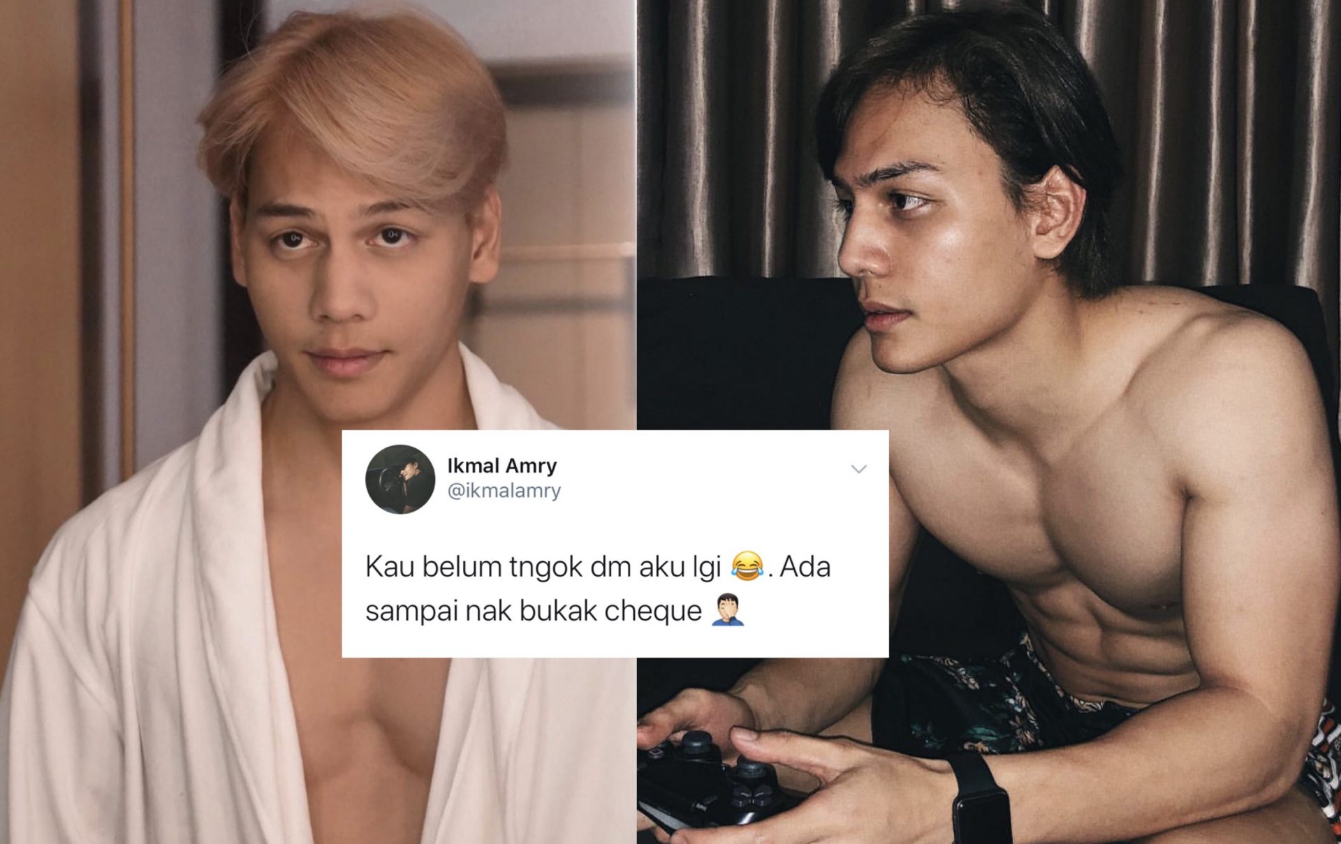 “Kau Belum Tengok DM Aku Lagi,” – Ikmal Amry Turut Terima DM Dari Lelaki Sudah Berkahwin