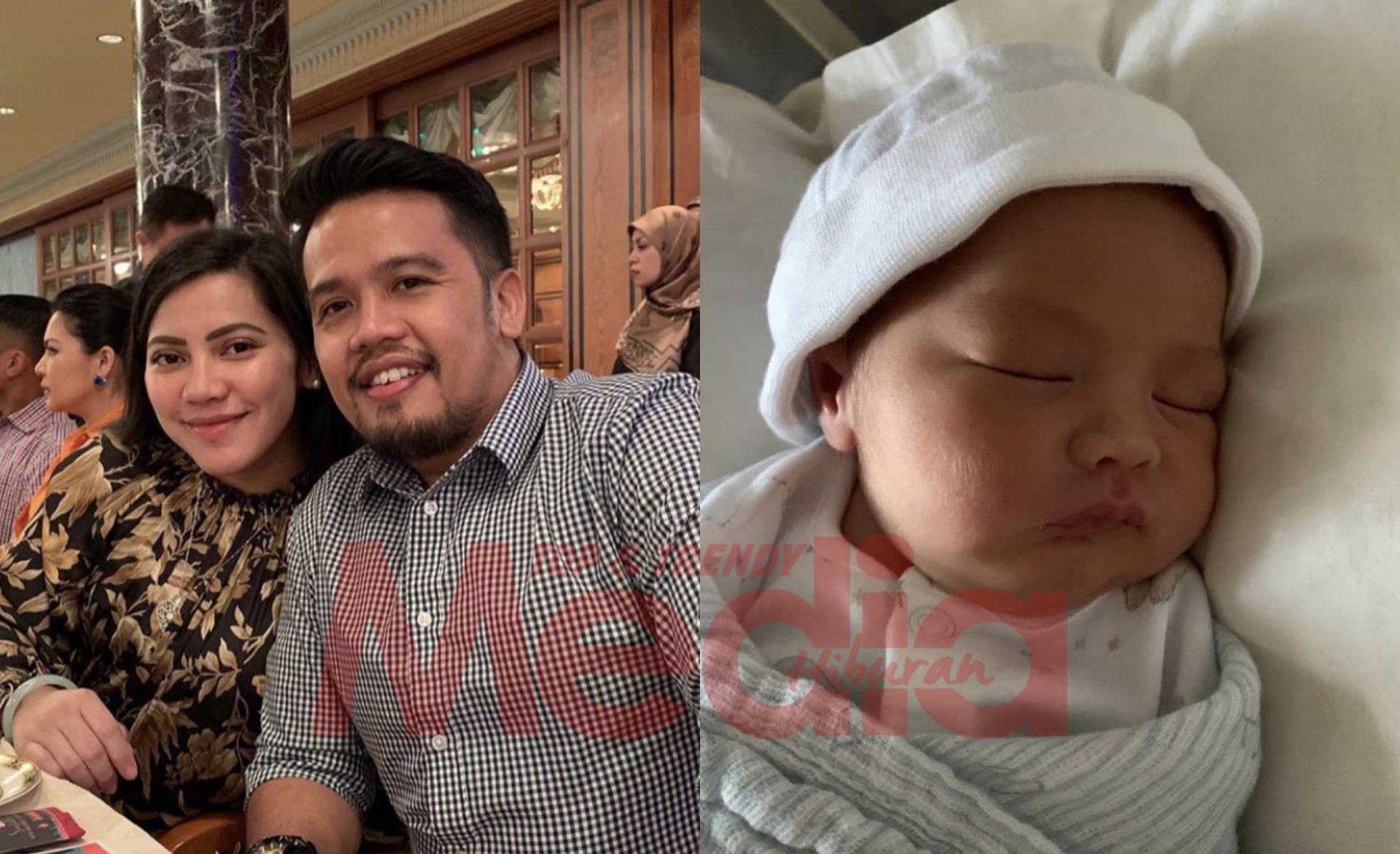 Nina Iskandar Dedah Wajah Anak, Diberi Nama Muhammad Aaryan Ar-Rizqin!