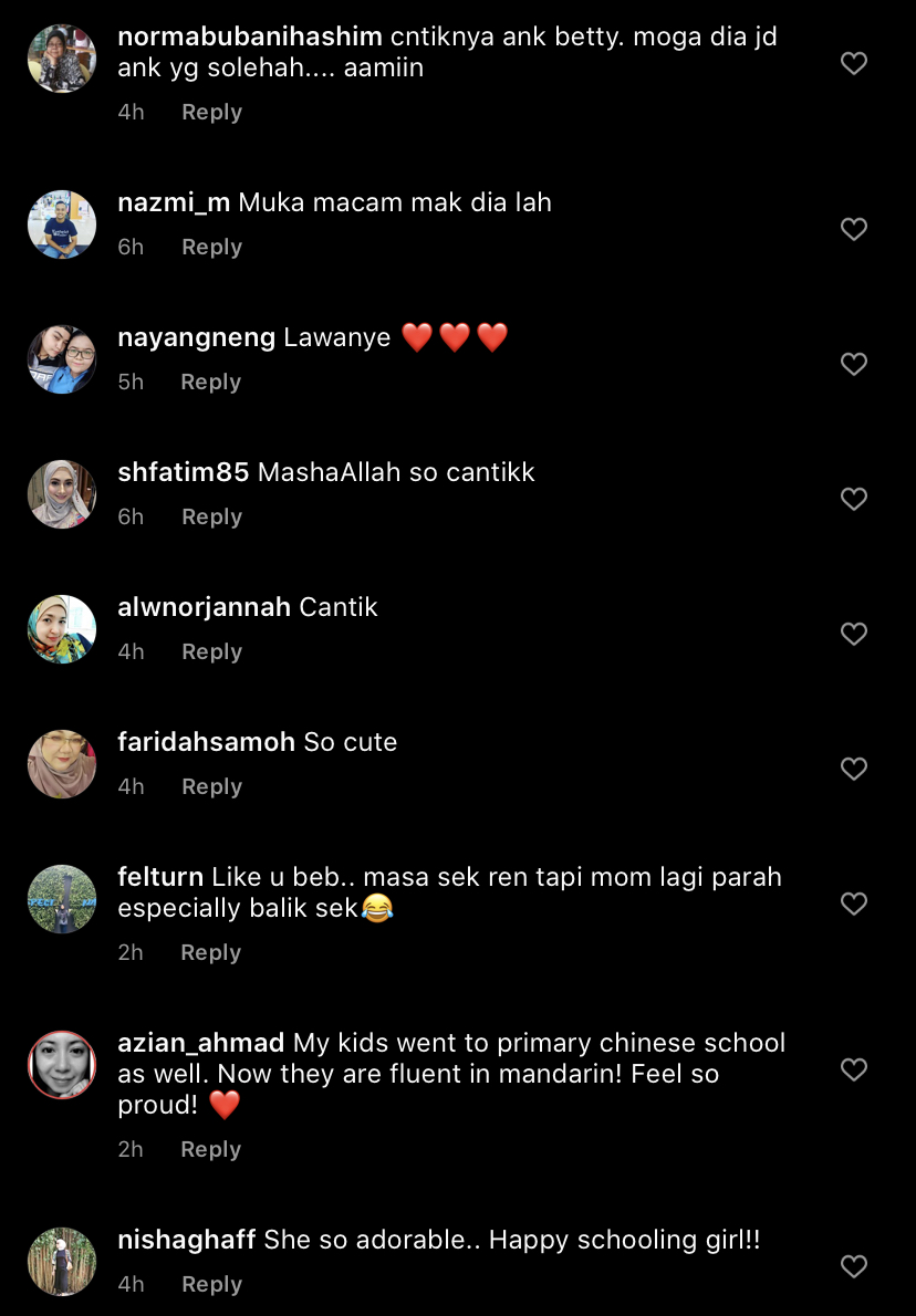 &#8220;MasyaAllah&#8230; Sebijik Mak Dia,&#8221; &#8211; Ramai Terpegun Lihat Kecantikan Anak Sulung Betty Benafe Hari Pertama Ke Sekolah