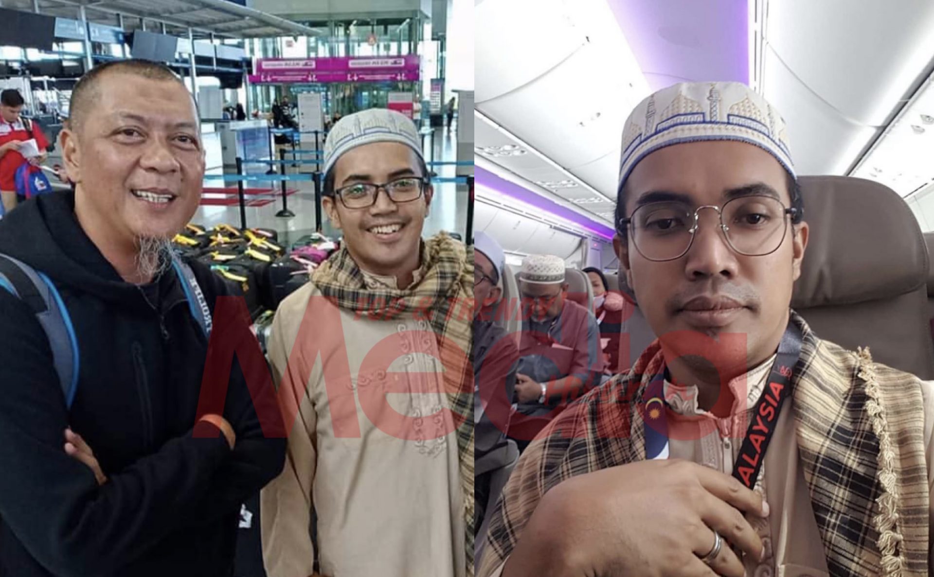 “Doakan Perjalanan Umrah Kami Selamat Sampai Ke Destinasinya,”- Ezad Lazim