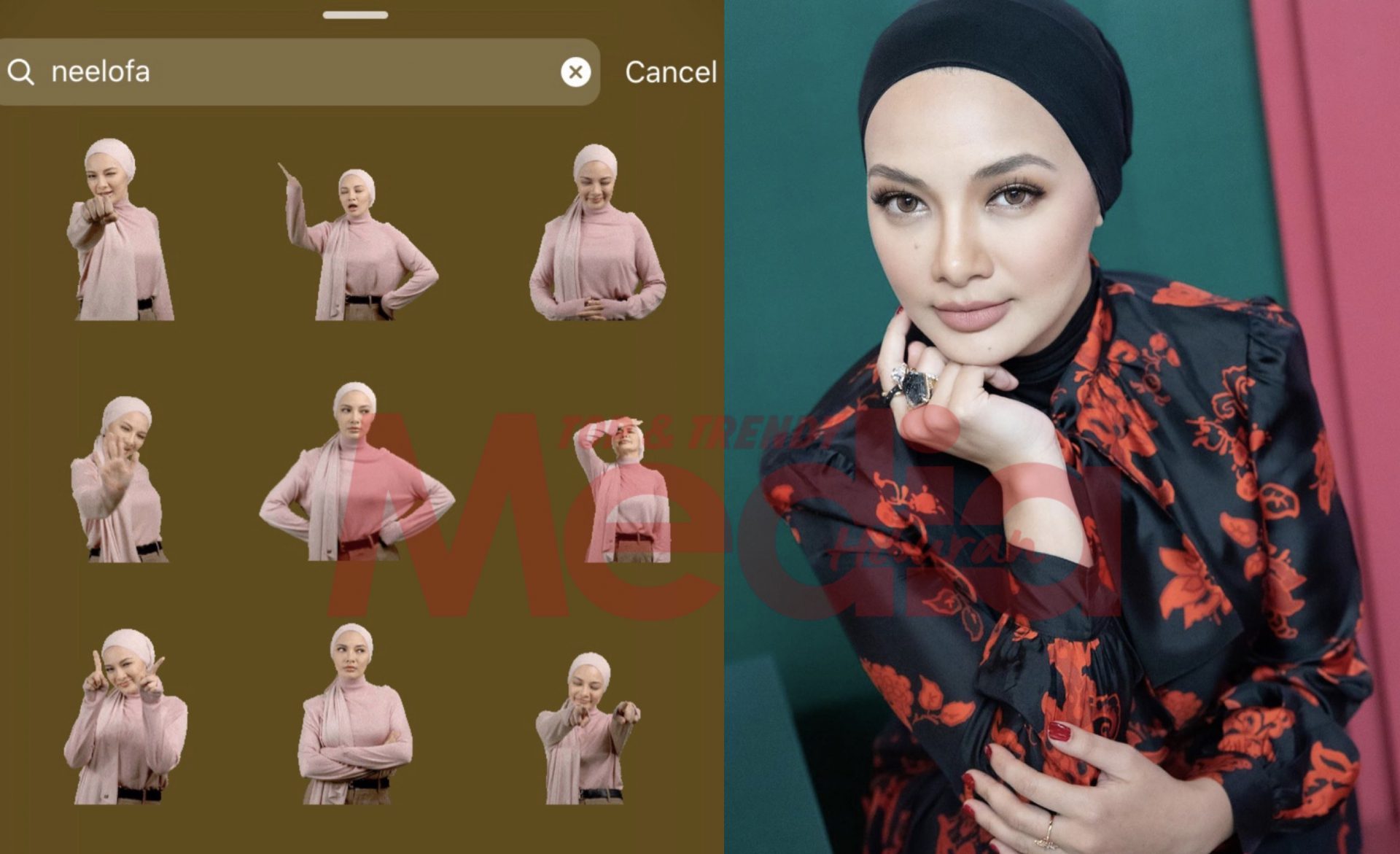 “Sangat Comel!,” – Kini Ada Imej ‘GIF’ Neelofa Di Instagram, Peminat Beri Pujian