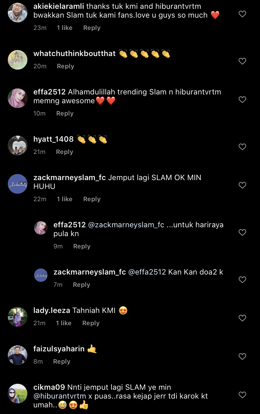 “Dahsyat Slam, Rakaman Pun Boleh Trending,” &#8211; Fans Teruja Konsert Minggu Ini, Persembahan Zamani Ubat Rindu