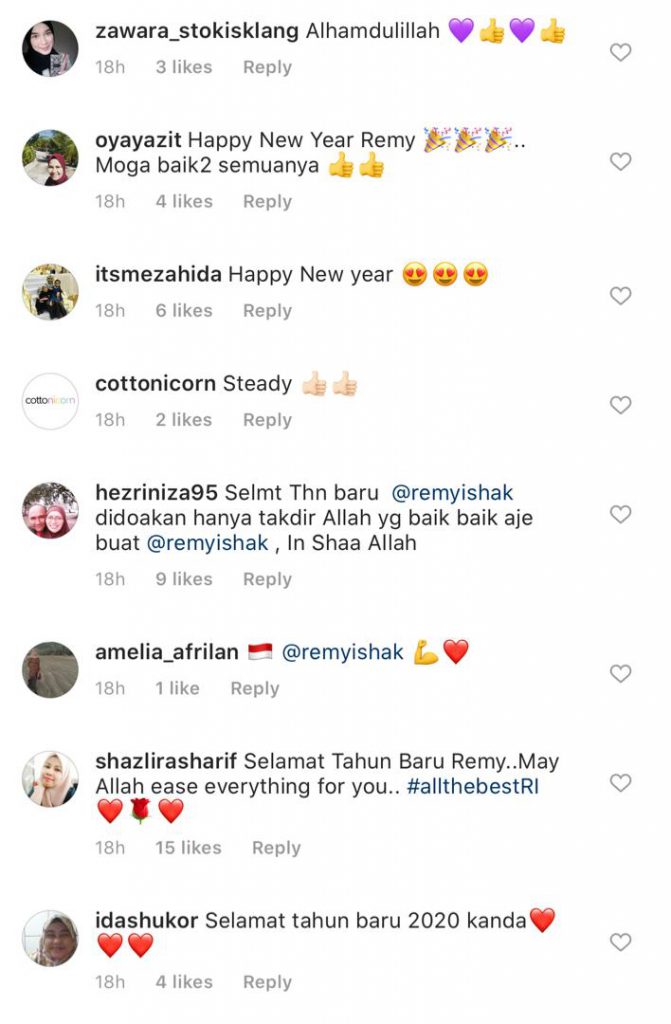 “Bersyukur Atas Segala Yang Telah Berlaku Kepada Saya…,”- Remy Ishak Kembali Di Instagram