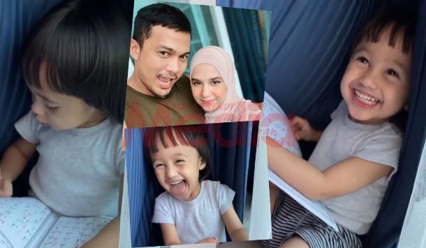 Rakam Video Diam-Diam, Saharul Ridzwan Terkejut Tengok Anak Baca Iqra’ Belakang Langsir! 