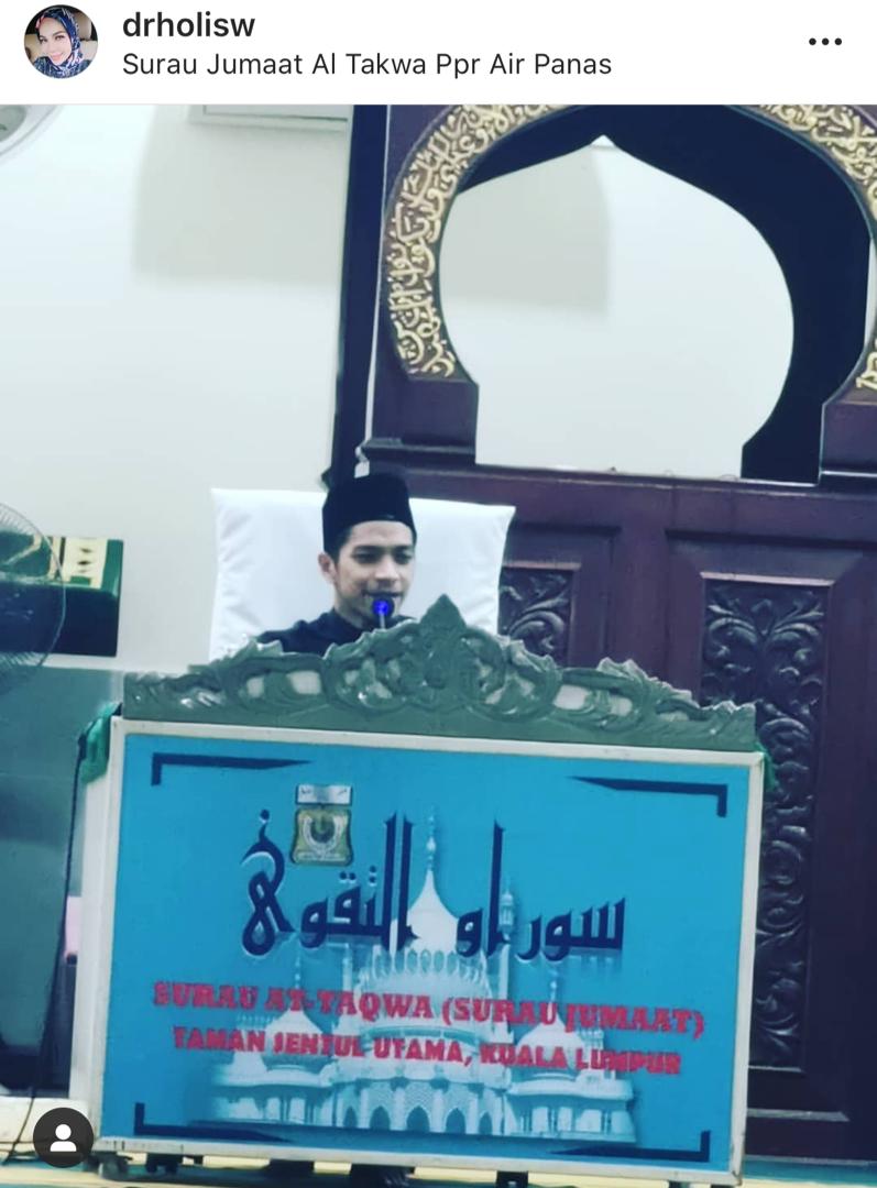 “Setiap Kali Dengar Ceramah, Mesti Berlinang Air Mata,”- Isteri Dai Farhan Seronok Dengar Ceramah Si Suami 