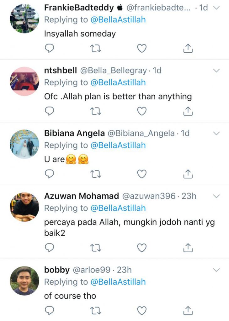 “Saya Tertanya, Adakah Aku Akan Merasakan Kebahagiaan?,” – Bella Astillah
