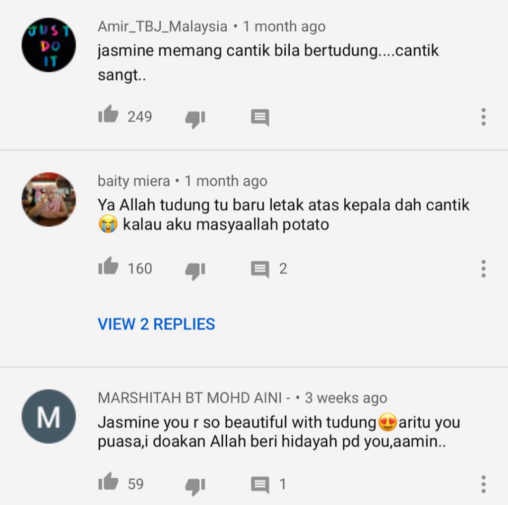 “Non Muslim Pun Excited Nak Pakai Tudung,” – Ramai Teruja Jasmine Suraya Belajar Pakai Hijab Dengan Mira Filzah