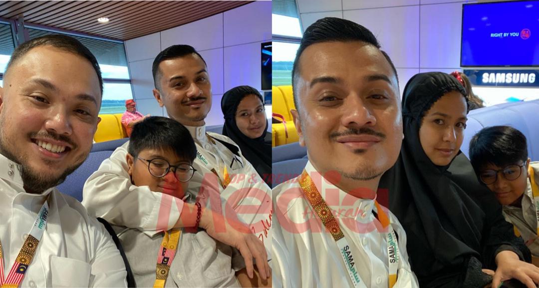 “Telah Selamat Sampai,” – Datuk Fazley Yaakob Tunai Umrah Bersama Keluarga, Imran Ajmain Turut Serta