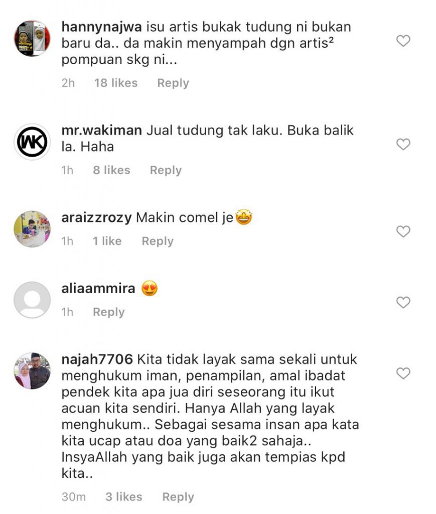 “Tak Semua Orang Memiliki Iman Yang Kuat,” – Netizen ‘Speku’ Liyana Jasmay Tak Lagi Pakai Tudung?