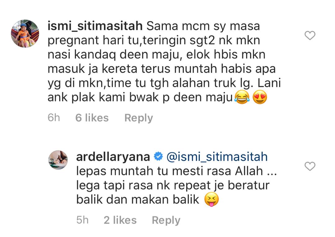 “Lepas Tu Muntah, Keluar Segalanya Siap Keluar Air Mata,” – Hamil 5 Bulan, Ardell Aryana Kongsi Cerita