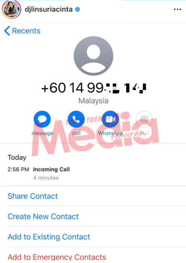 “Stupid People With Stupid Brain,” – DJ Lin Bengang, Dedah Nombor Telefon Misteri