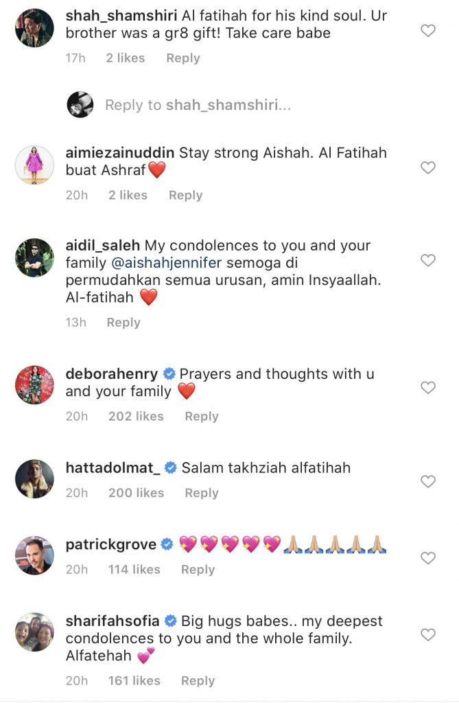 “Hari Yang Menyedihkan Serta Sukar Buat Saya…” – Kasih Seorang Adik, Aishah Sinclair Buat Abang Yang Pulang Ke Rahmatullah