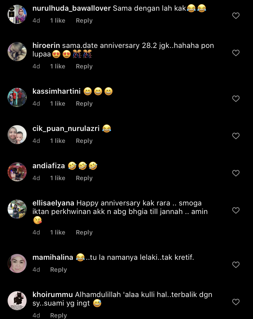 “Haram Diingatnya Ulang Tahun Kita Yang Ke-17,” – Sharifah Shahirah Pasrah Suami Tak Ingat, Netizen Pun Kongsi Pengalaman