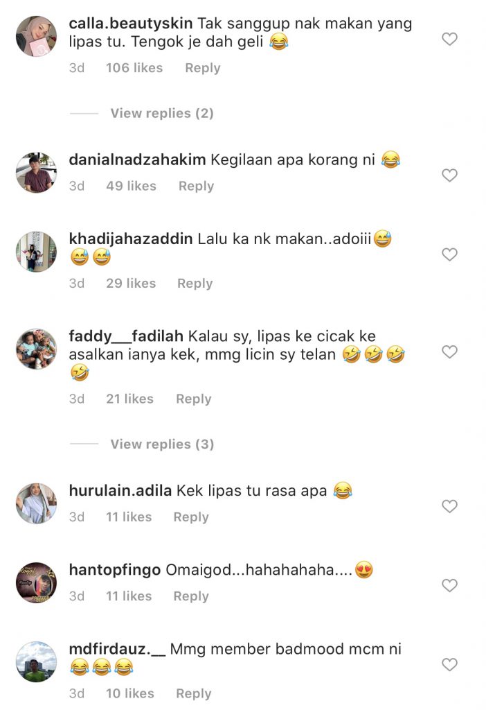 “Tergamak Ke Nak Makan?,”- Kek Syatilla Melvin Berbentuk Lipas Gergasi, Ini Respon Shaheizy Sam